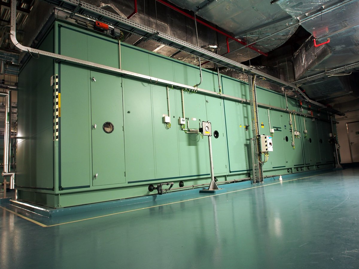 Air handling unit overhaul